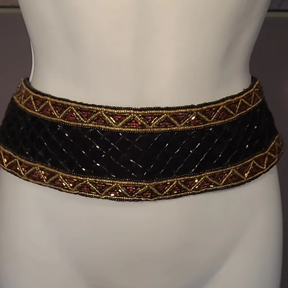 Dior | Accessories | Christian Dior Ceintures Red Gold Black  display picture 2